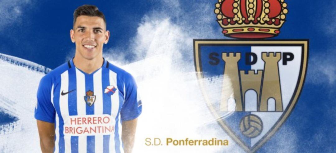 El delantero madrileño ha llegado a un acuerdo con el club berciano