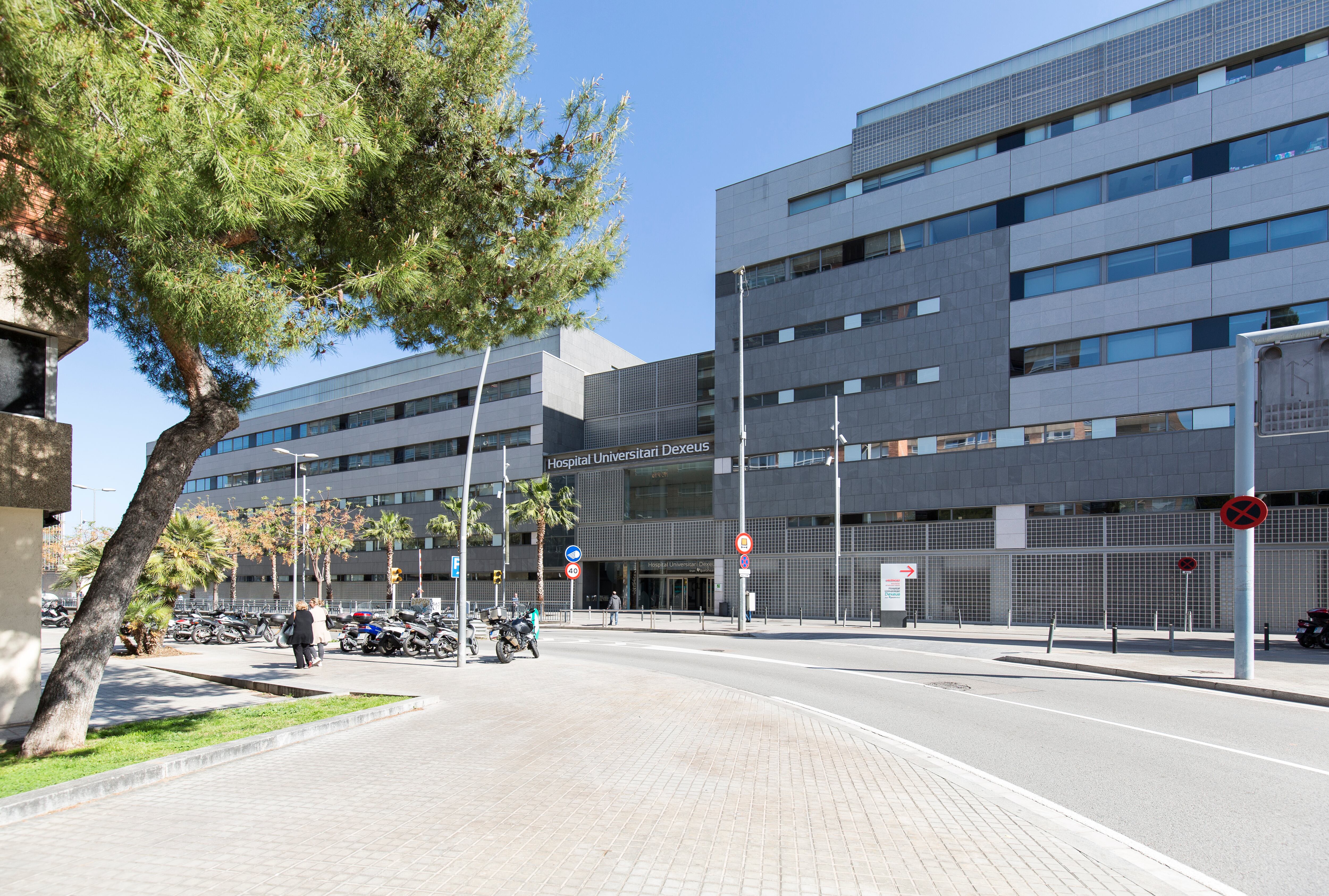 Façana de l&#039;Hospital Universitari Dexeus a Barcelona