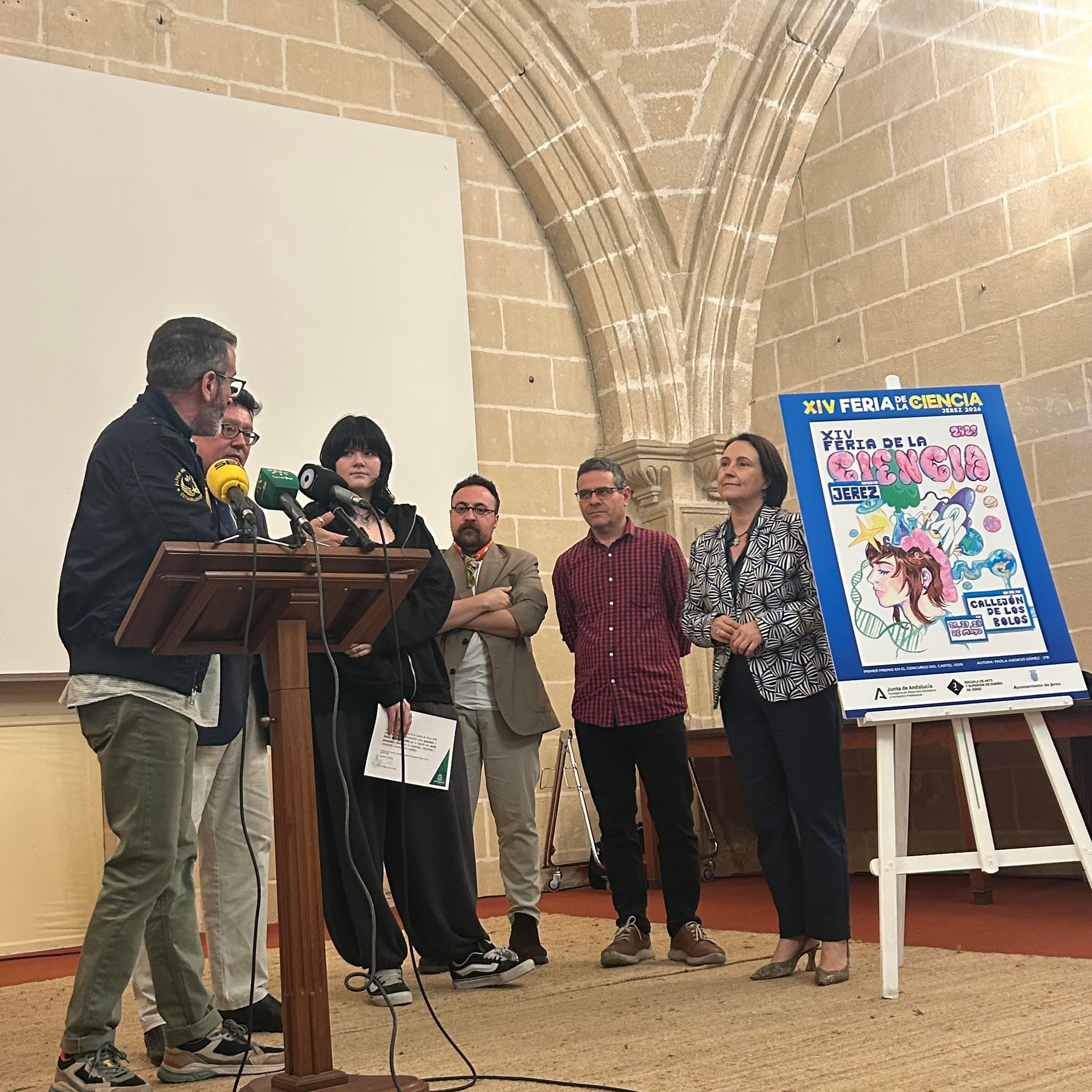 Presentación de la Feria de la Ciencia de Jerez