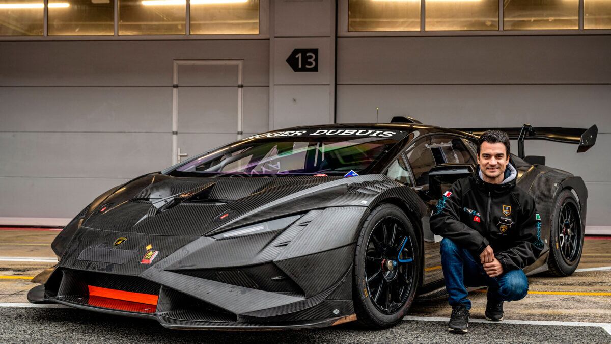Pedrosa competirá con un impresionante Lamborghini Huracán Super Trofeo de 620 CV.