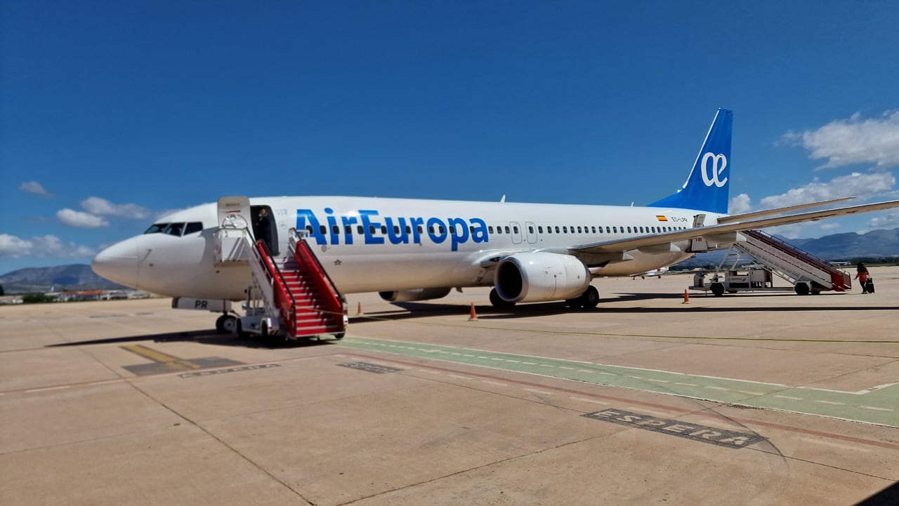 Un avión de Air Europa. Archivo.