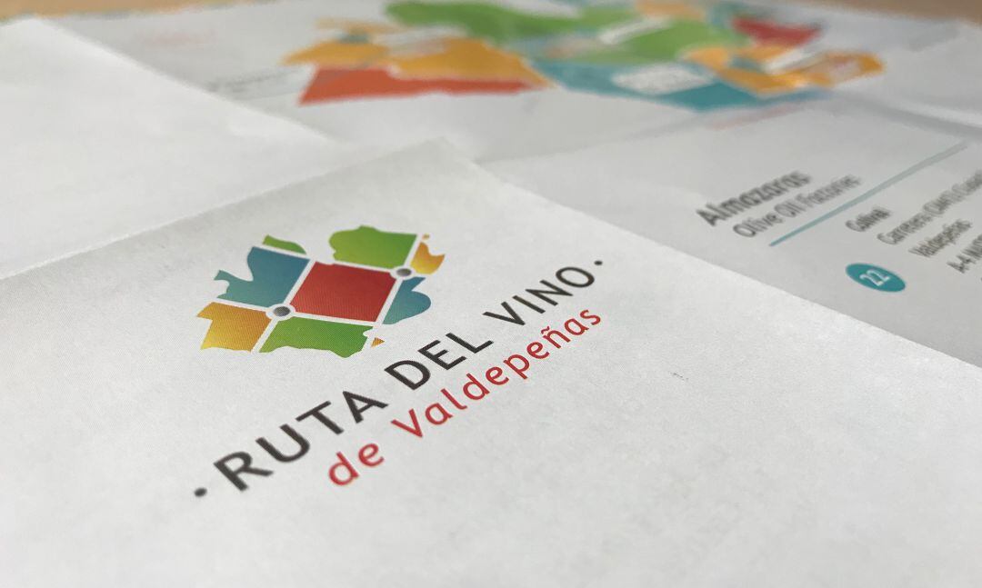 Imagen corporativa de la nueva Ruta del Vino de Valdepeñas (Ciudad Real) 