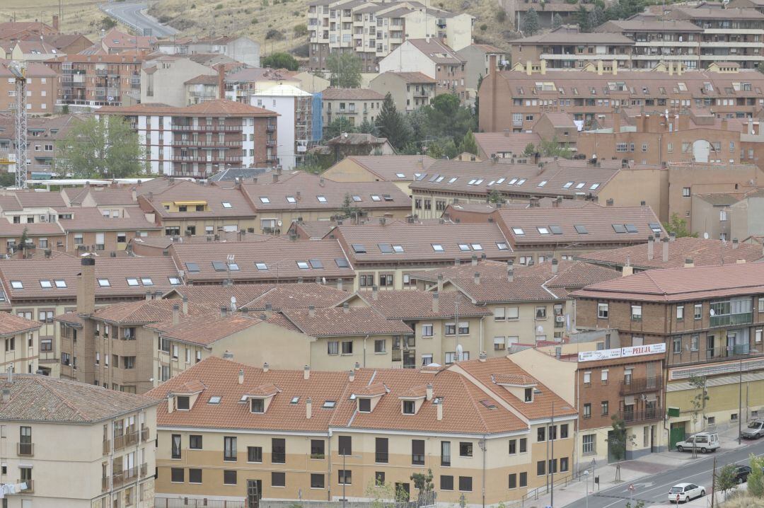 Bloques de viviendas en Segovia