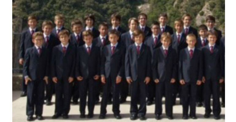 Concert de l'Escolania de Montserrat a l'Auditori Enric Granados de Lleida.