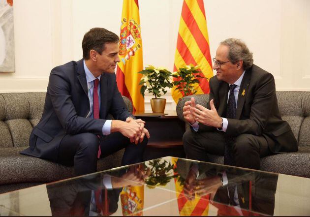 Foto distribuida por la Generalitat con las flores amarillas