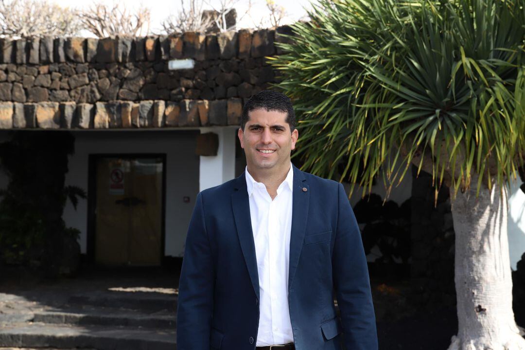 Benjamín Perdomo, consejero de los Centros de Arte, Cultura y Turismo del Cabildo de Lanzarote.