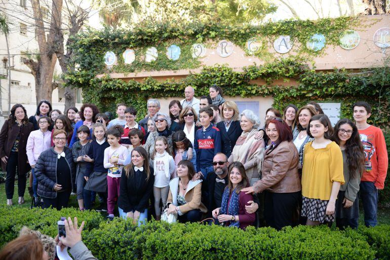 Imagen de la celebración del Día Internacional del Teatro celebradio en el Parque María Cristina.