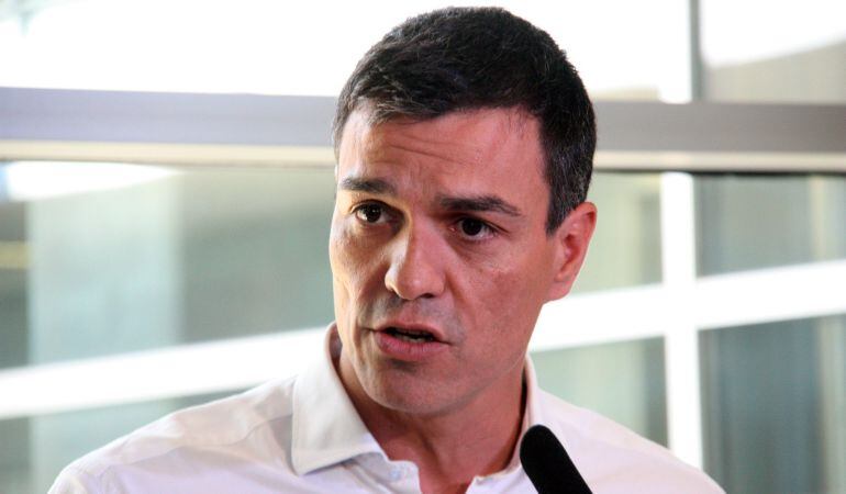 El secretario general del PSOE, Pedro Sánchez. 