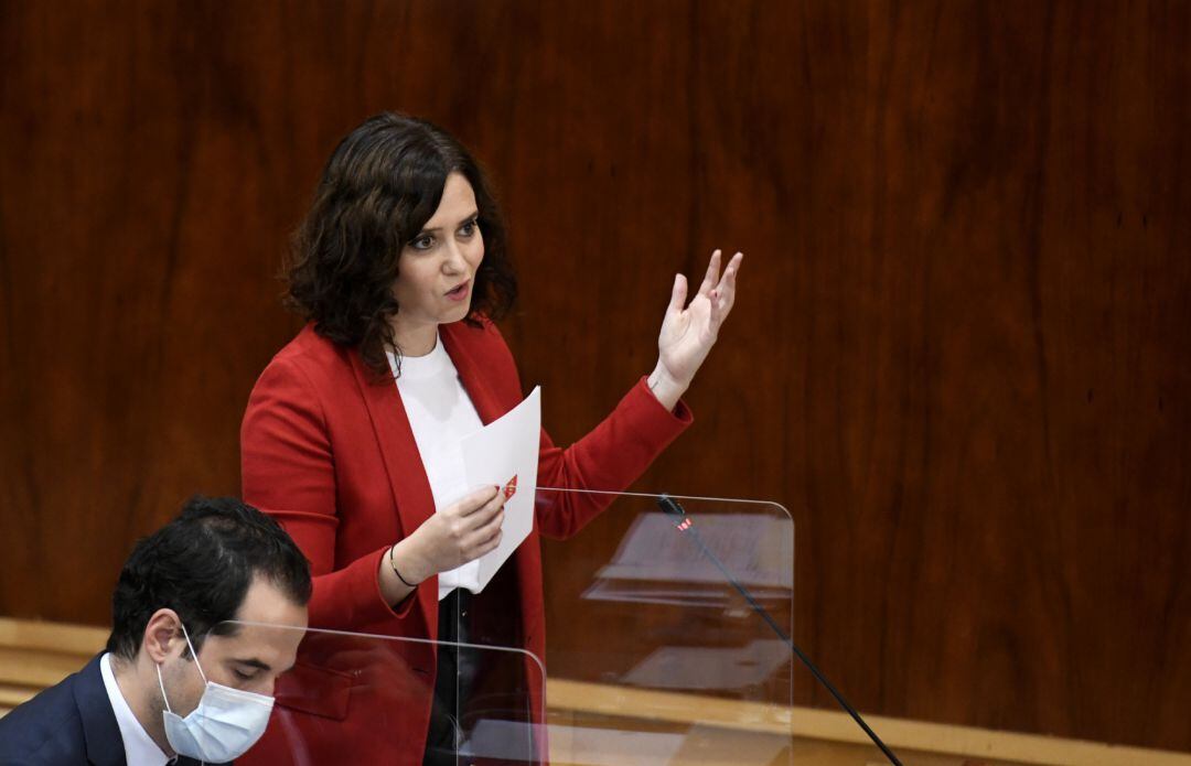 La presidenta de la Comunidad de Madrid, Isabel Díaz Ayuso.