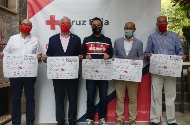 Presentación de la carrera solidaria de Cruz Roja de este domingo 3 de octubre de 2021.