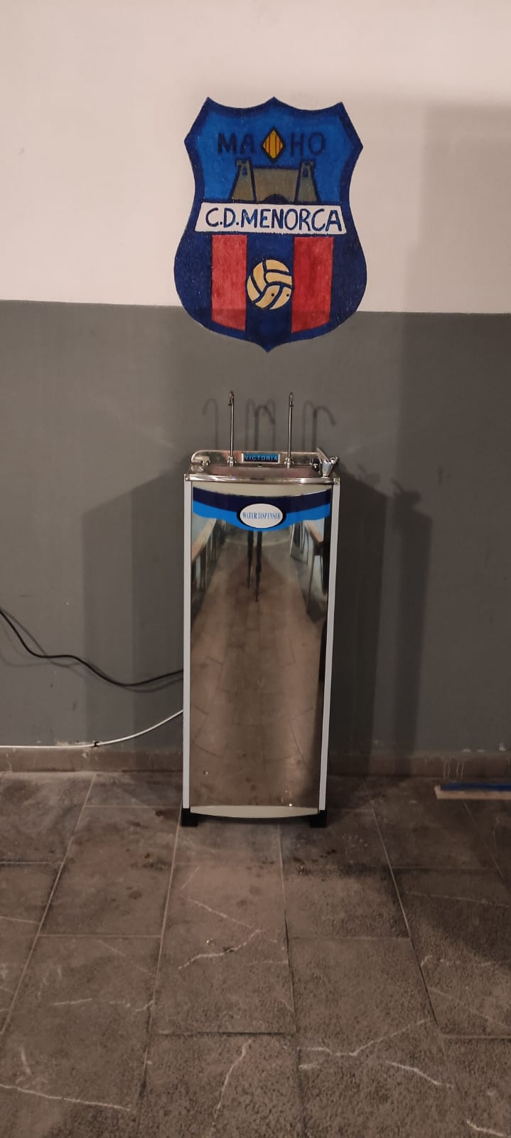 Font d’osmosi al camp municipal del Club Deportiu Menorca