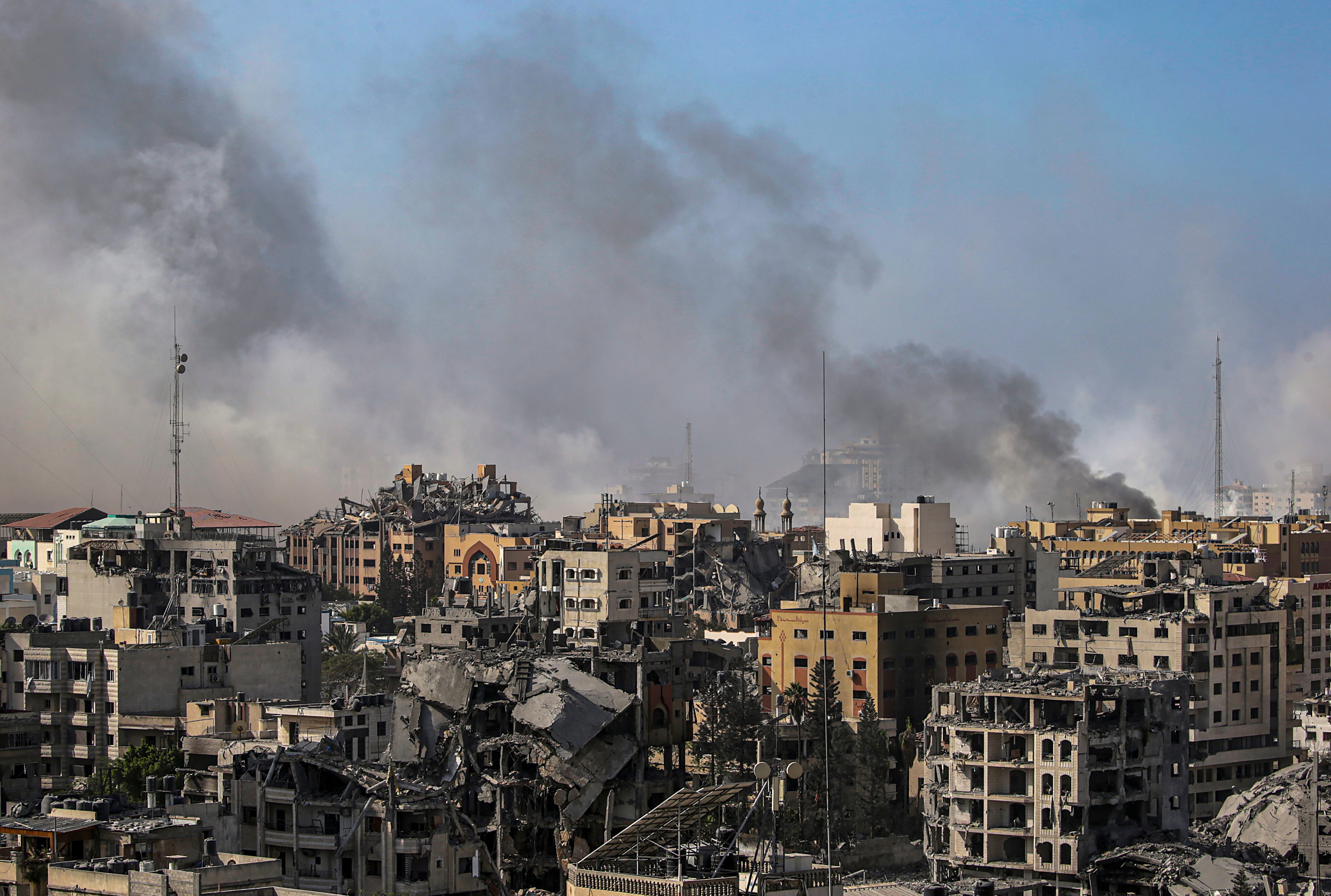 Ataques en el norte de la Franja de Gaza.