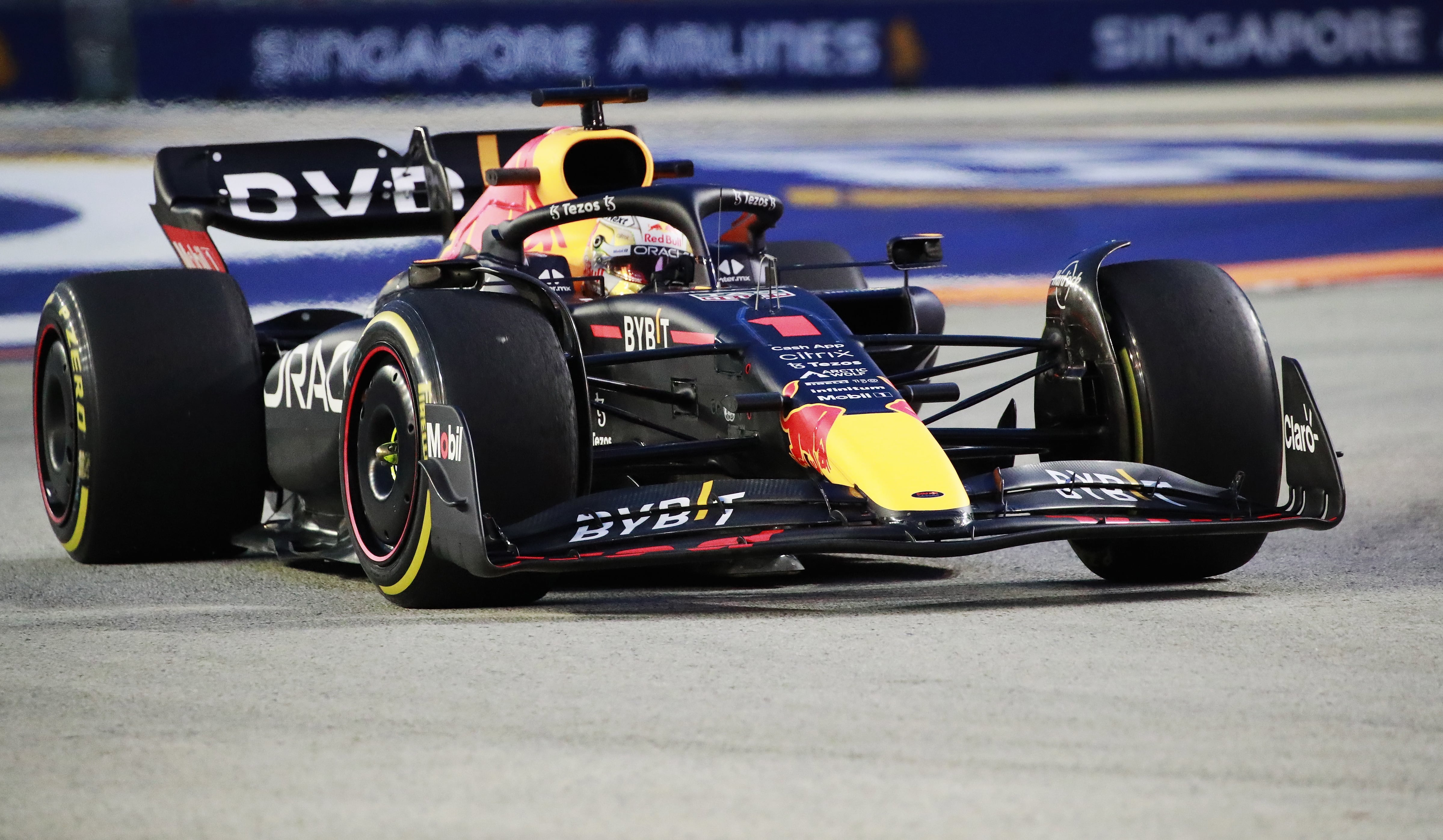 Max Verstappen en Singapur EFE/EPA/TOM WHITE