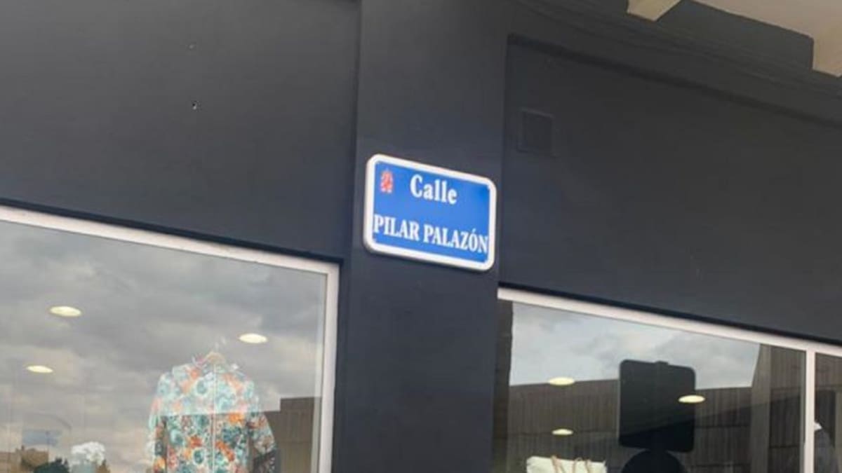 Pilar Palazón ya cuenta con una calle y un monolito en su memoria