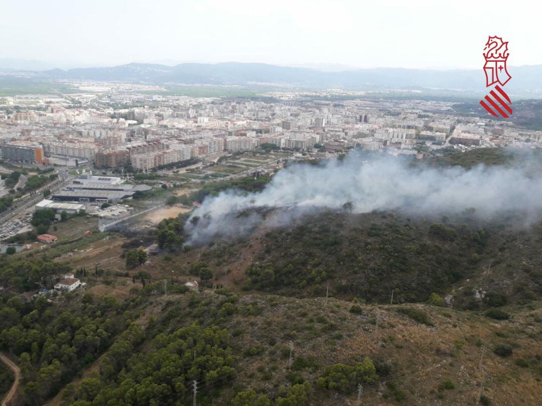 Incendio en Santa Anna