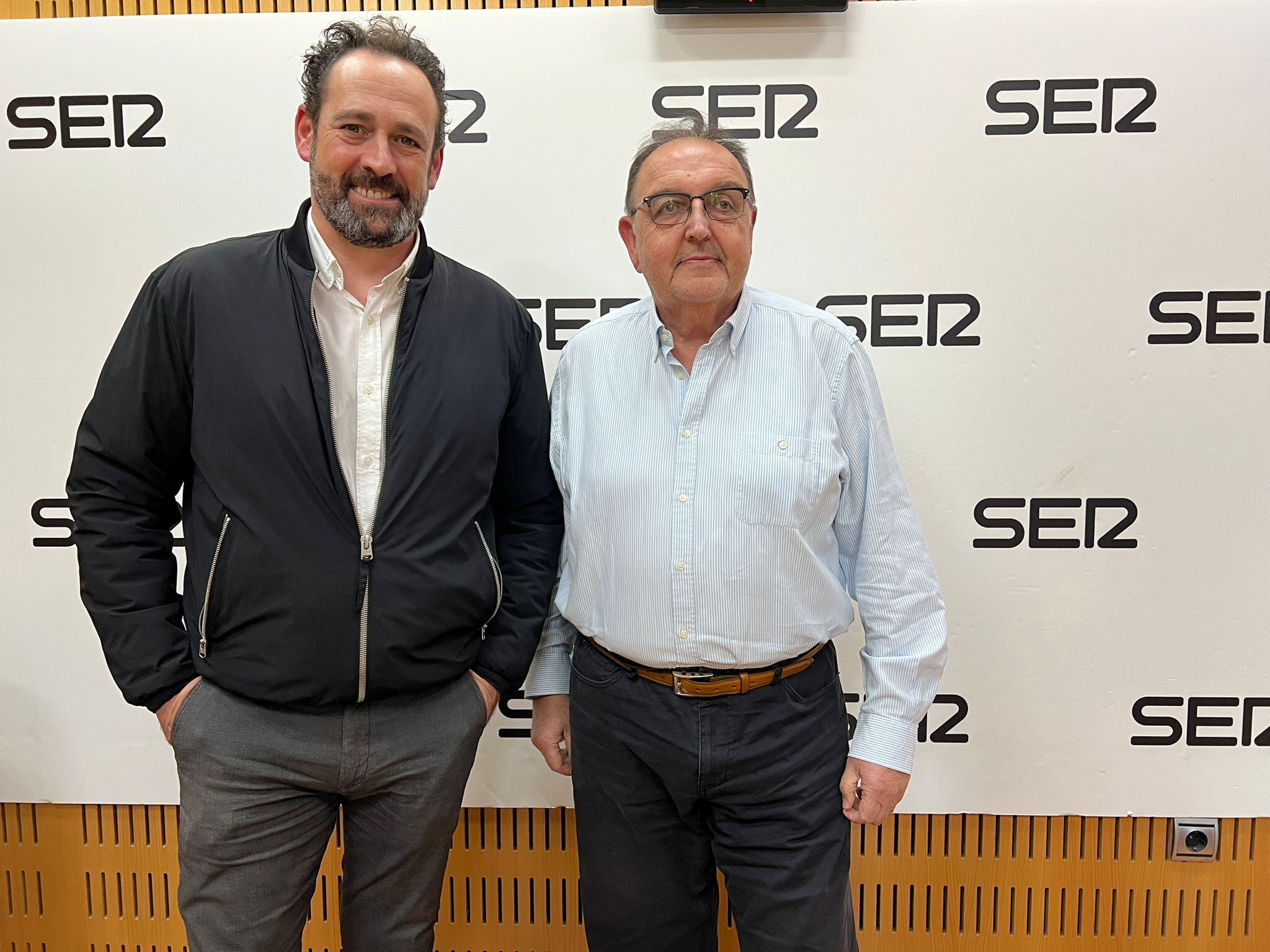 Jorge Fenor y Pepe Pallarés en la tertulia de SER Deportivos Región de Murcia