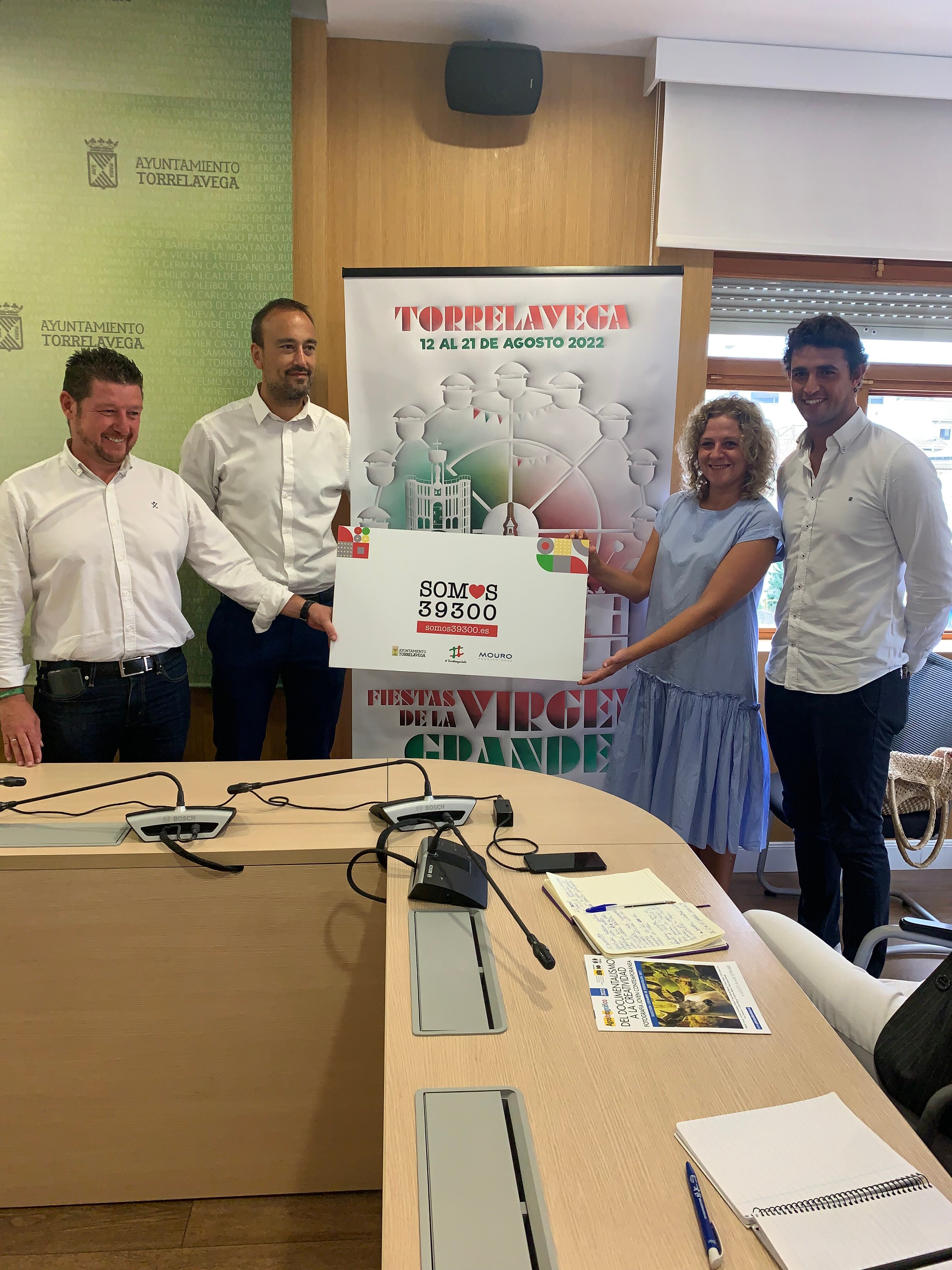 Jesús Sánchez, Javier López Estrada, Patricia Portilla y Nacho González presentan la Liga de Peñas