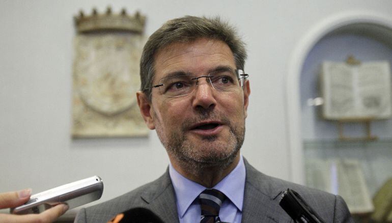 El ministro de Justicia, Rafael Catalá.