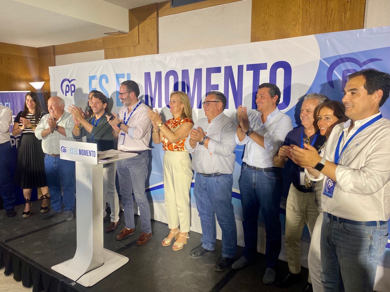 El PP celebró su victoria electoral en la generales (Prensa PP)