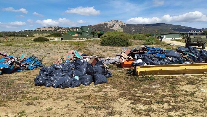 Una recogida en el litoral