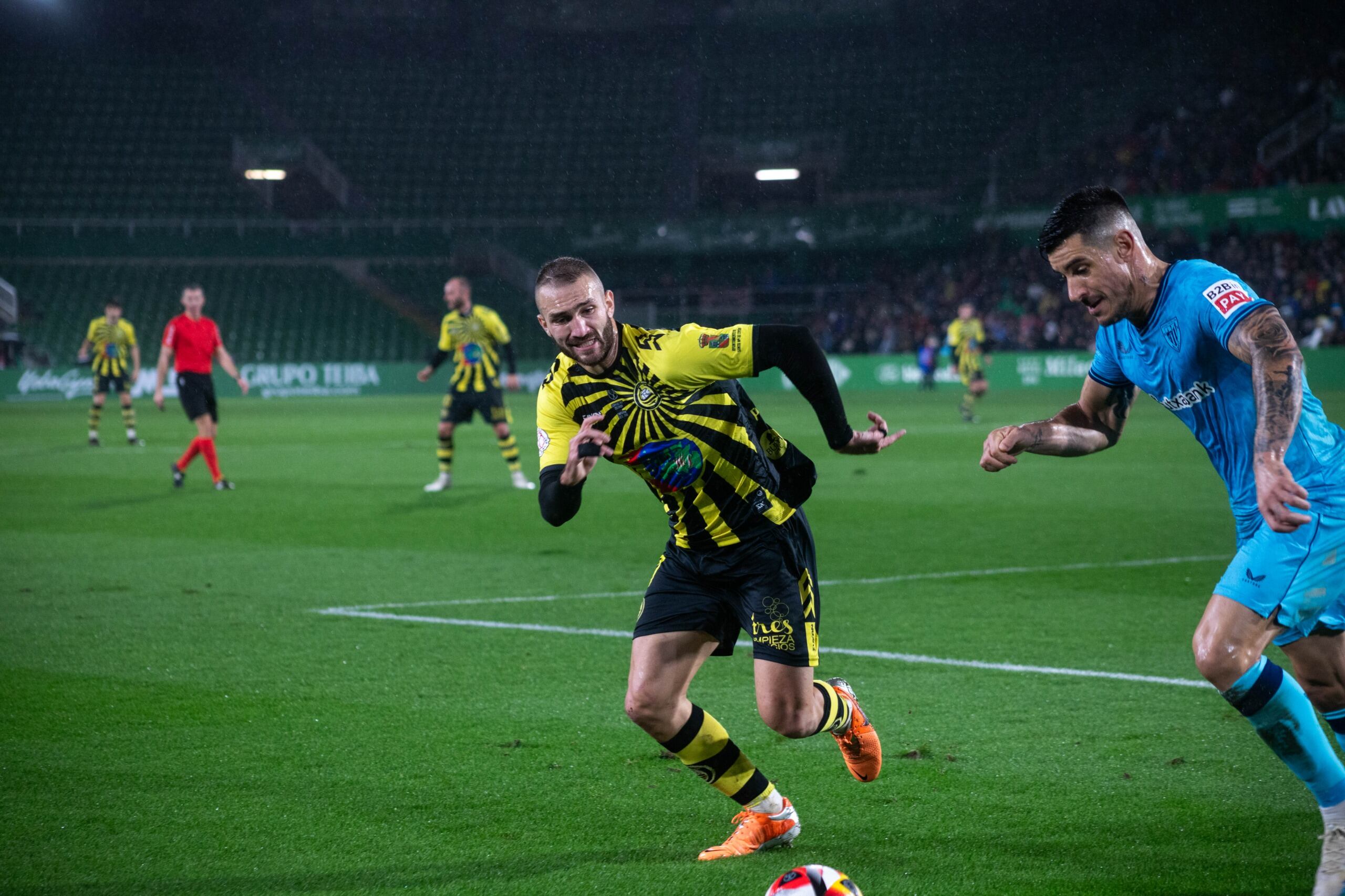 Cañizo, contra el Athletic en Copa del Rey.
