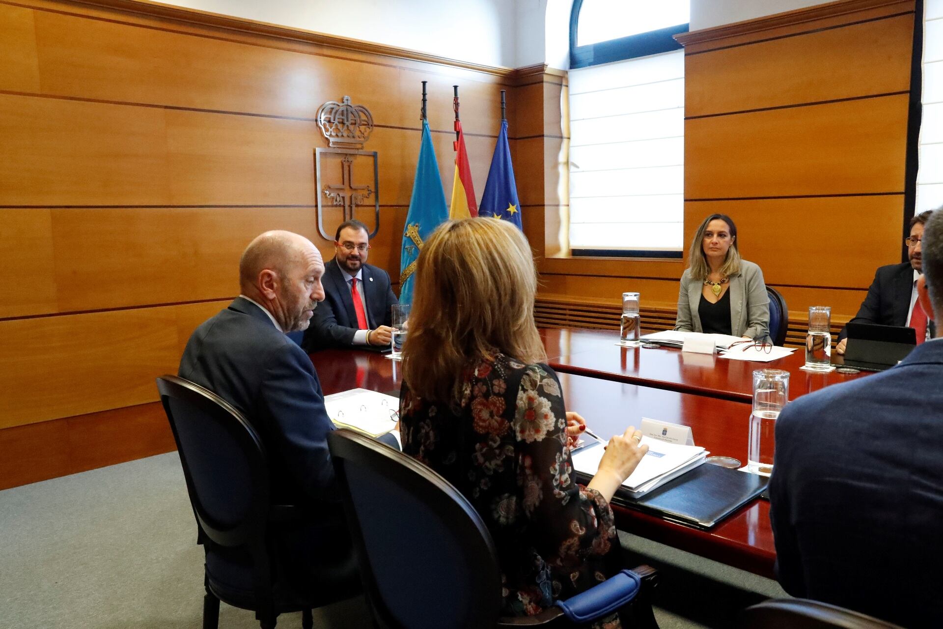 Reunión del Consejo de Gobierno del Principado, presidida por Adrián Barbón