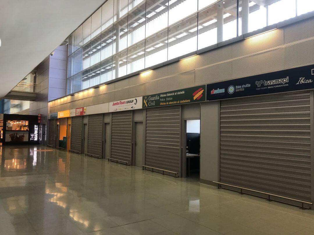 Imagen de archivo de las dependencias de la Guardia Civil en el aeropuerto