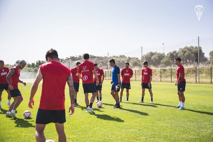 Un entreno del Algeciras