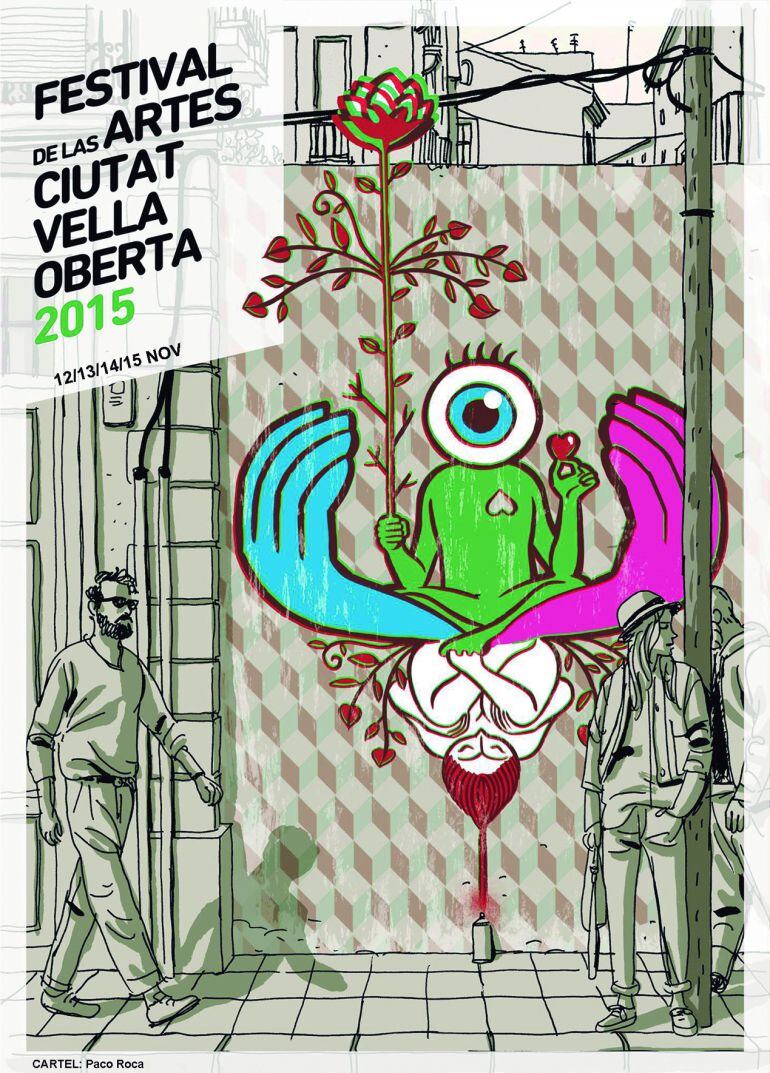 Cartel de Ciutat Vella Oberta