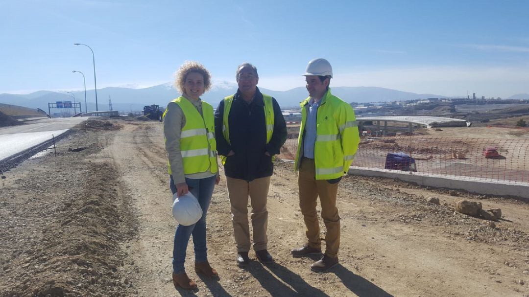 Visita a las obras de la circunvalación