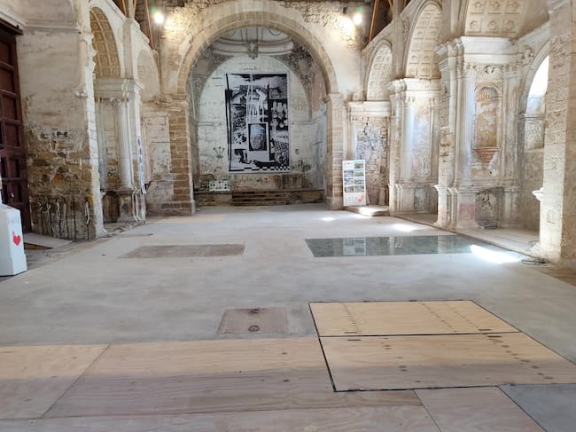 Interior de la Iglesia de San Lorenzo de Úbeda/ Foto: Fundación Huerta de San Antonio