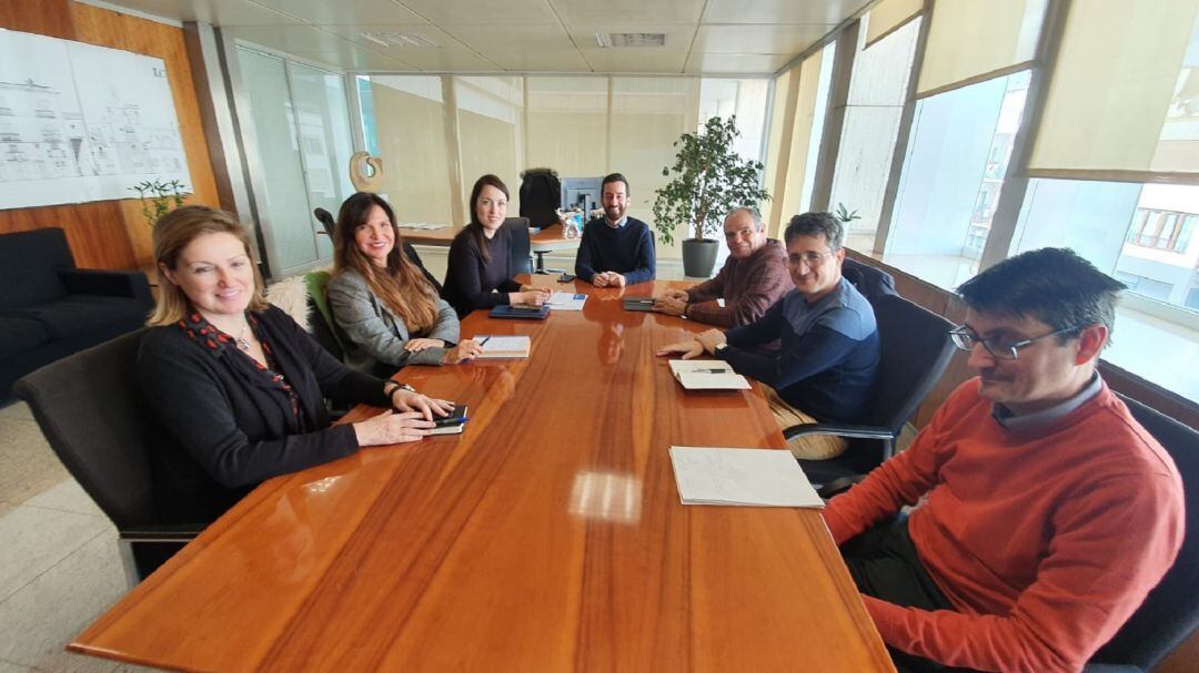 Un momento durante la reunión