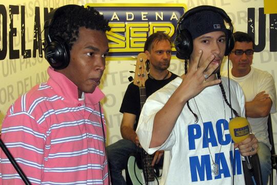 El grupo de rap callejero Pachamama Crew