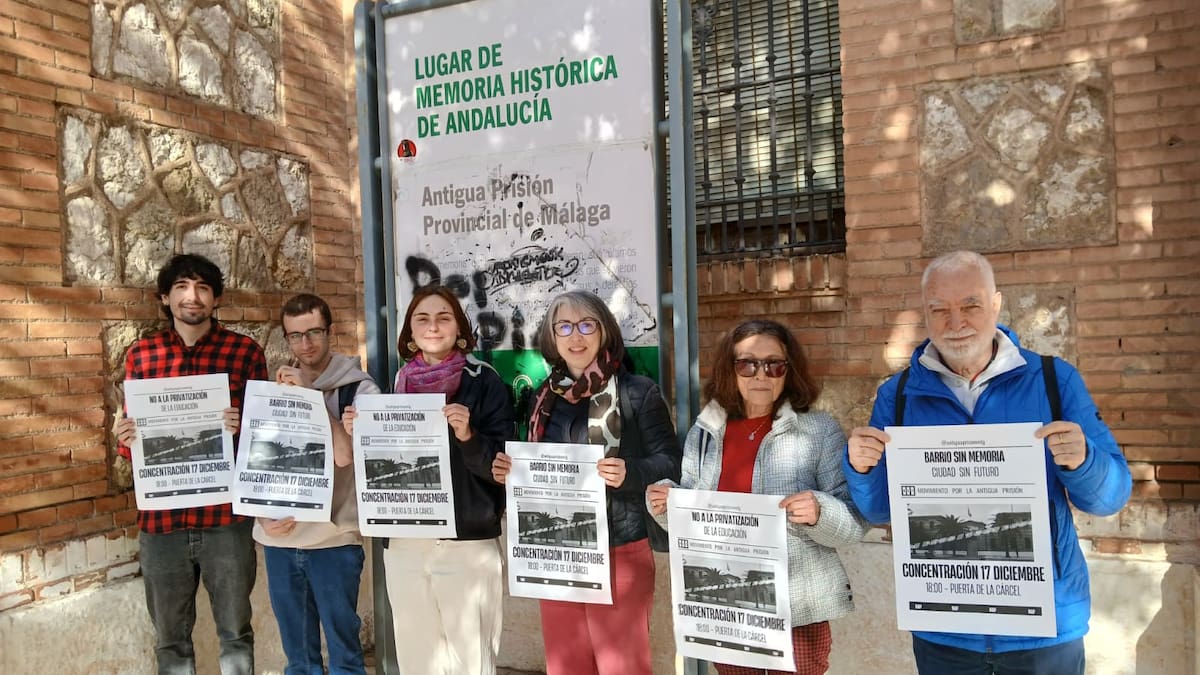 Vecinos de Málaga reclaman un uso social y público para la antigua prisión provincial