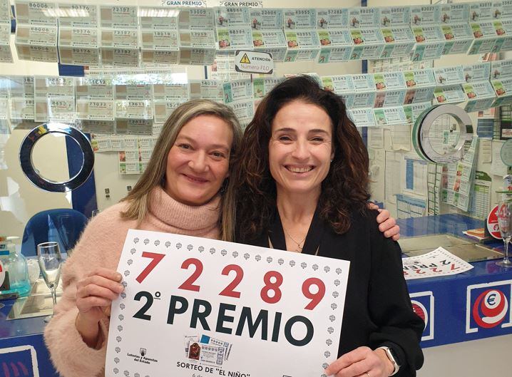 Satisfacción en la administración Sueldo Jaqués con el segundo premio de la Loteria del Niño