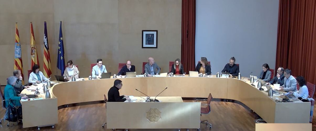 Ple del Consell Insular de Menorca