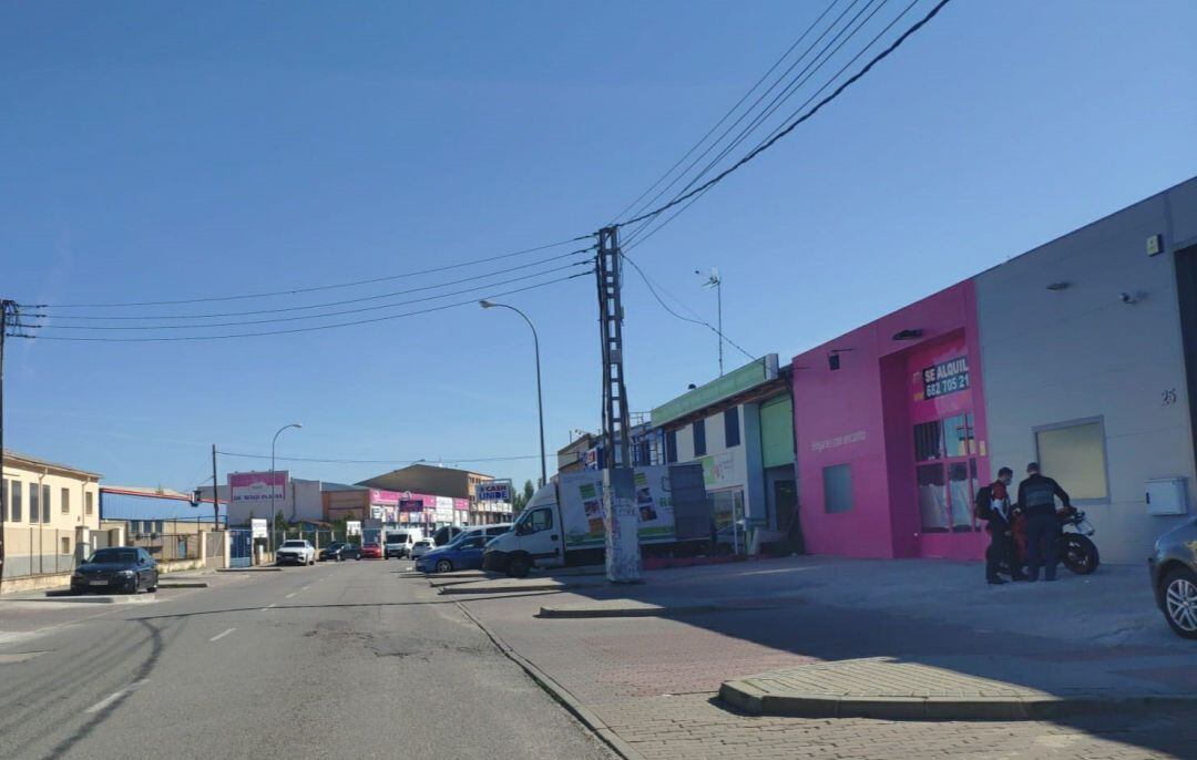 Calle Guadarrama del Polígono El Cerro