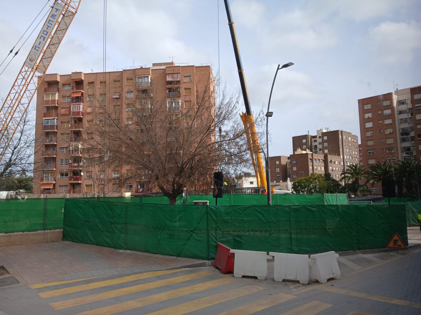 Obras del AVE en Lorca