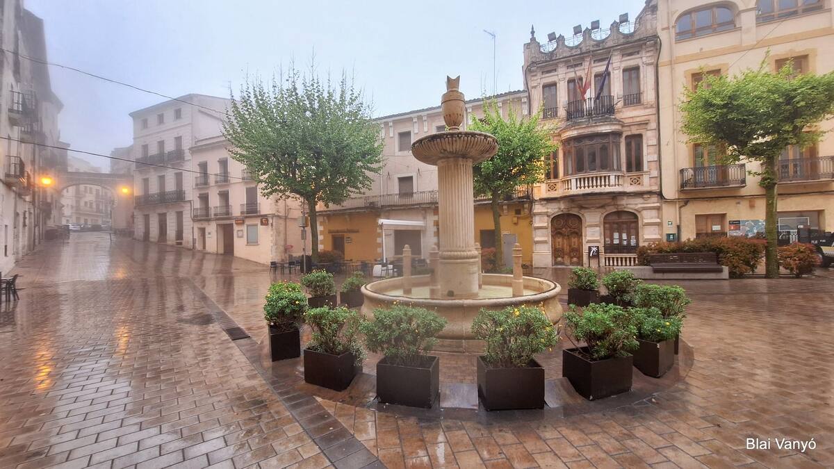 Entrevista a Josep Vicent Ferre, centenario de la fuente de la plaza del Ayuntamiento de Bocairent
