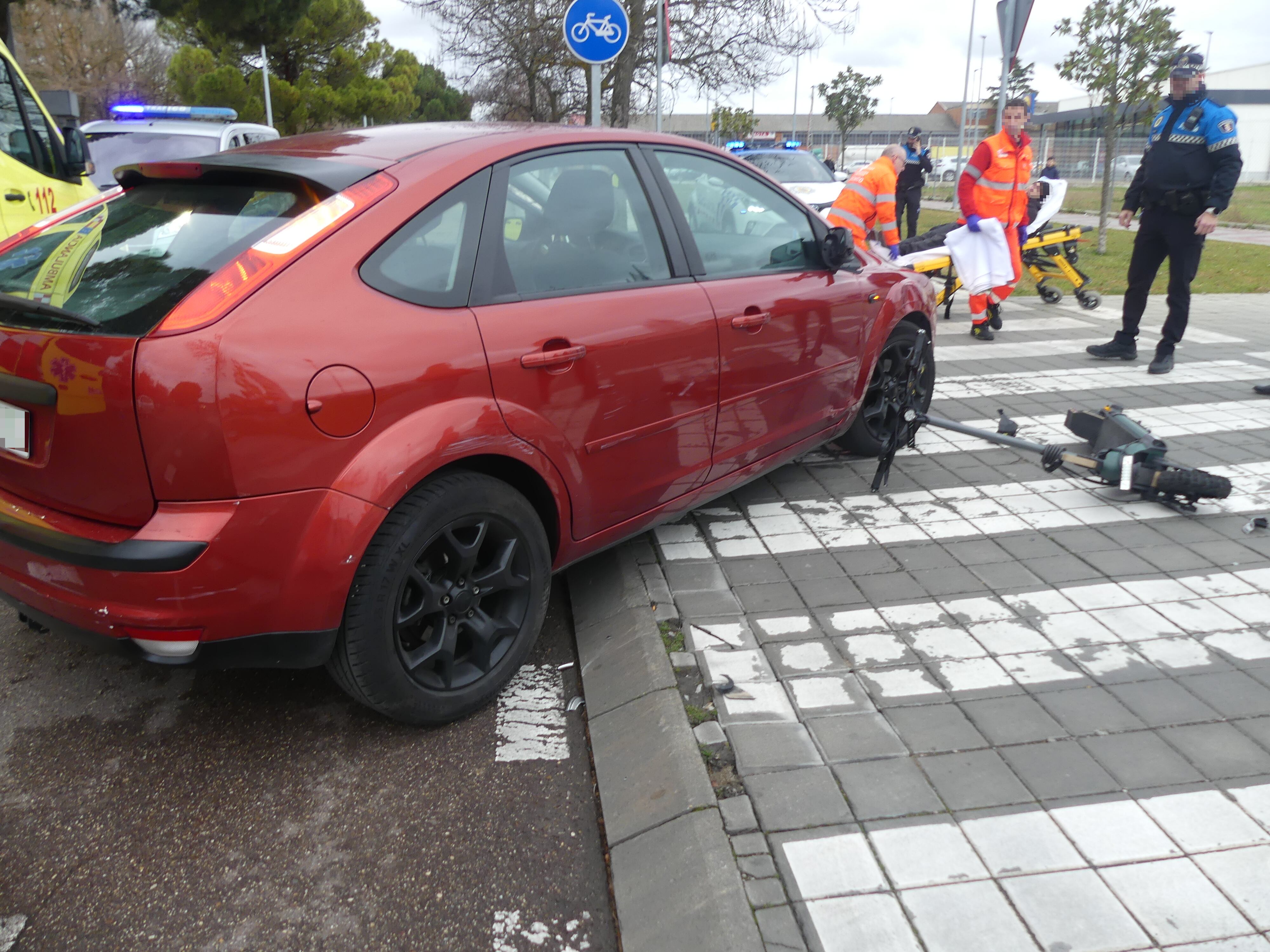 Investigado un conductor tras atropellar a un VMP