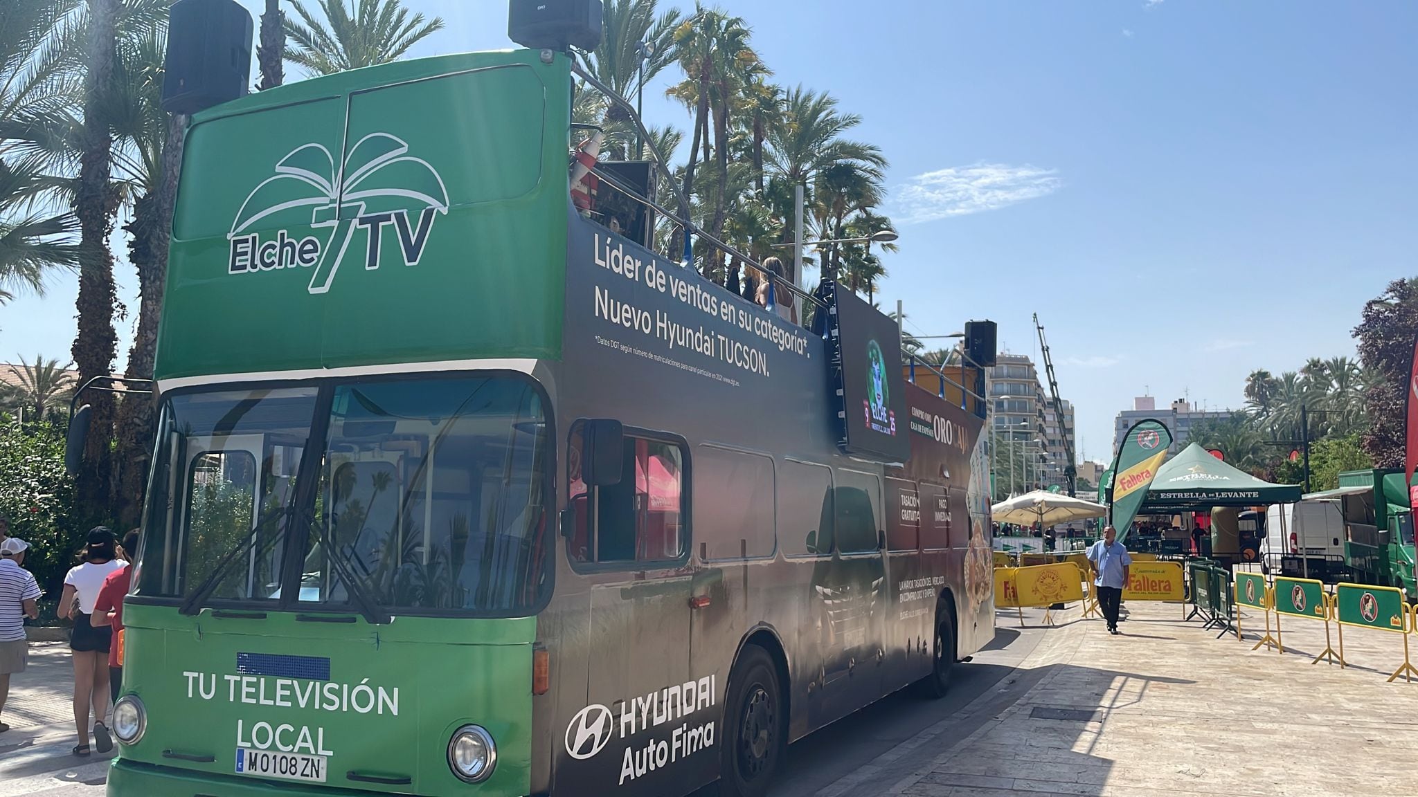 Bus de las Fiestas Elche 7 TV