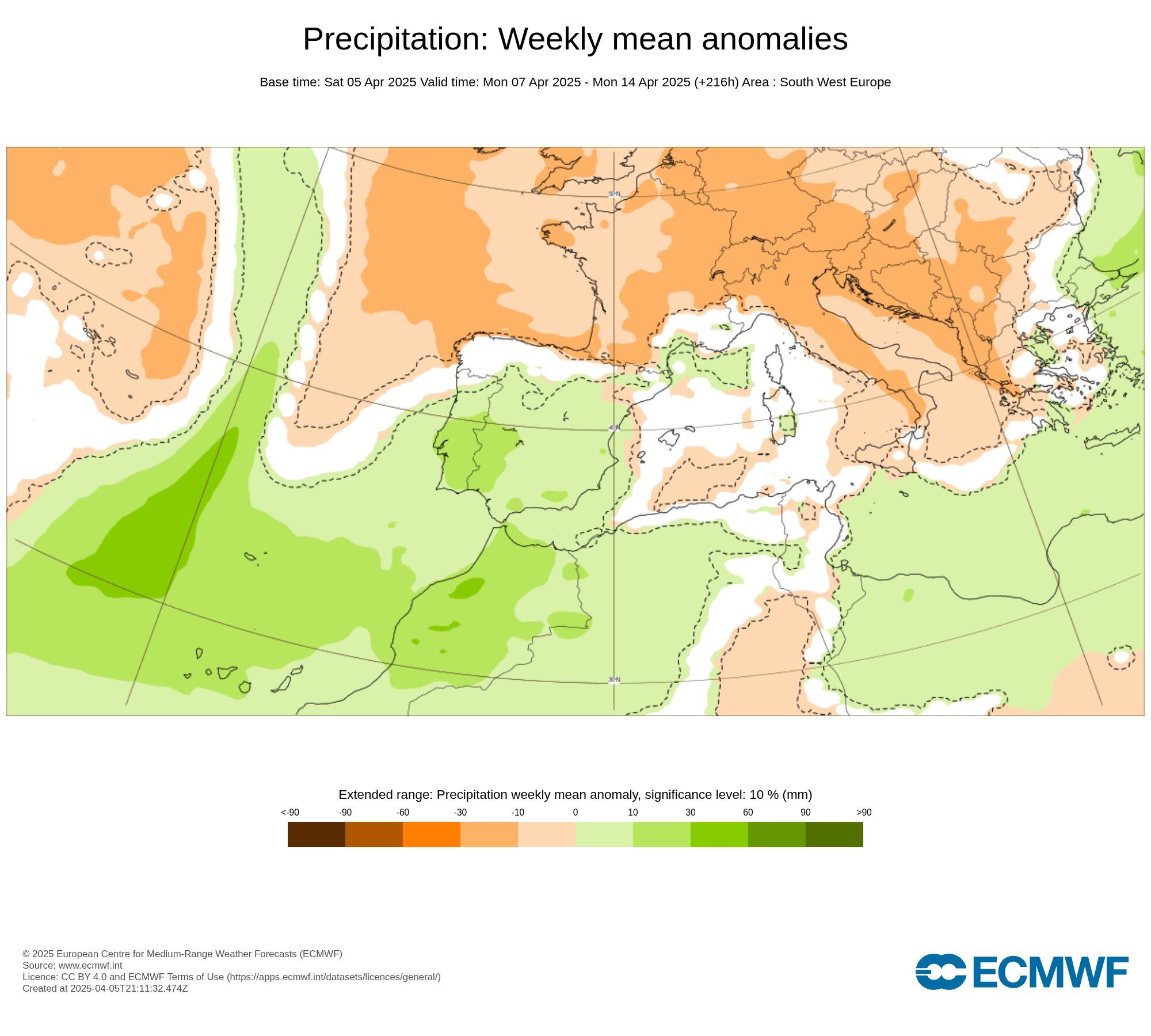 La Aemet certifica cambios importantes en el tiempo a las puertas de la Semana Santa.