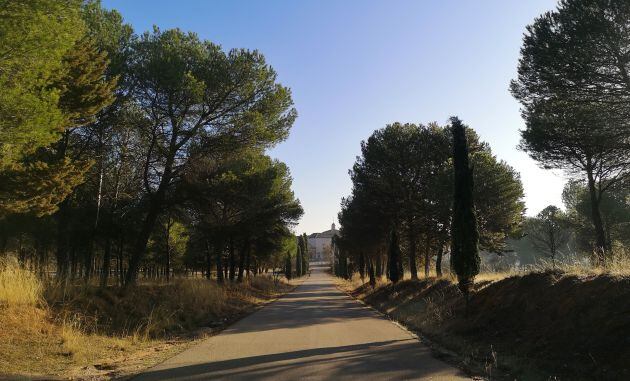 Camino a la ermita.