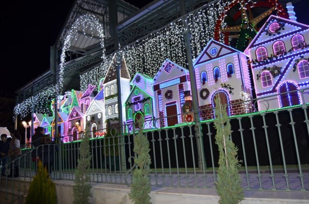 Casitas de Navidad del Parque de la Constitución