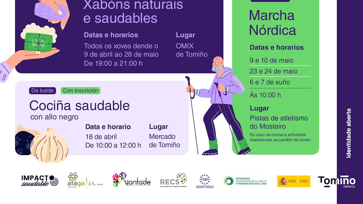 Agustín González, concejal de Lecer en Tomiño, sobre la cuarta agenda de Impacto Saudable