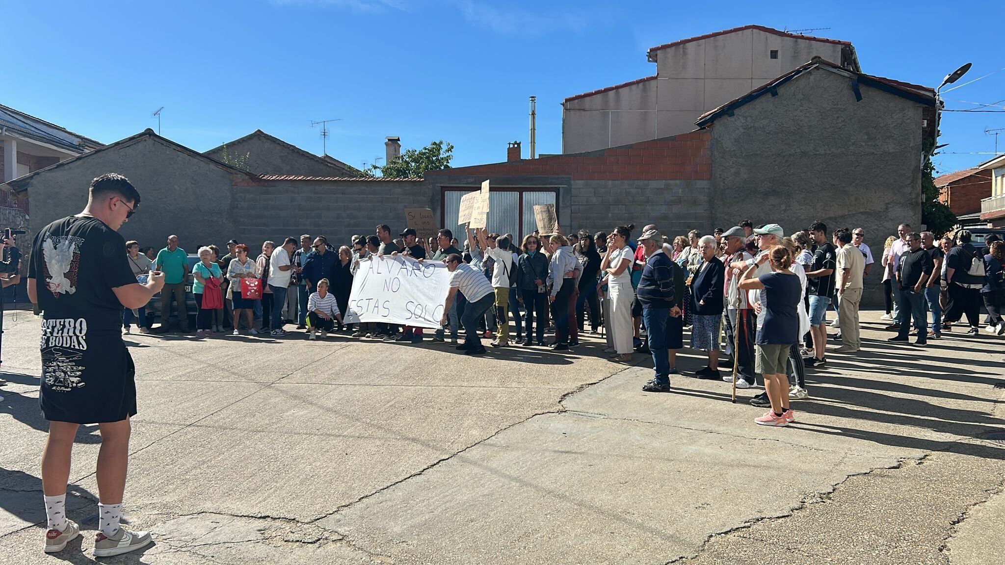 Concentración vecinal en Olleros de Tera