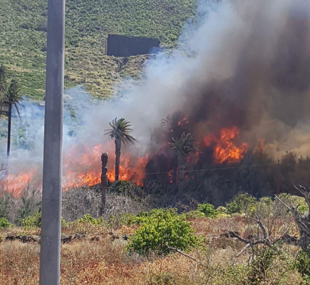 Incendio Bajamar