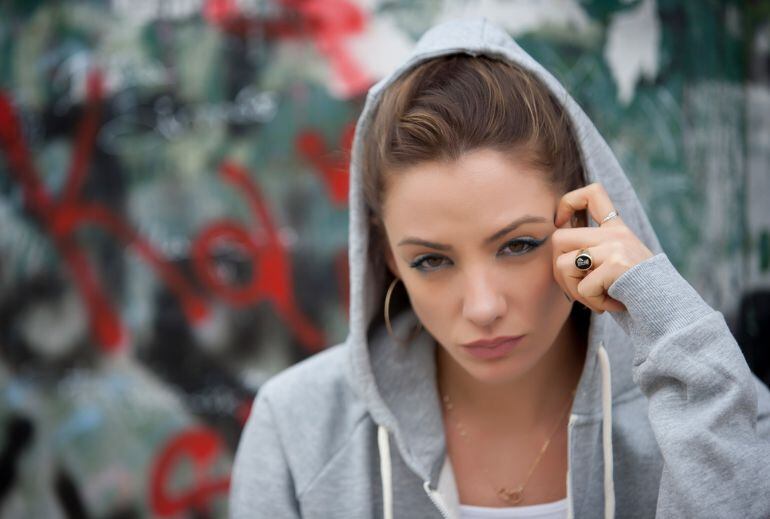 Una imagen de la protagonista del monólogo