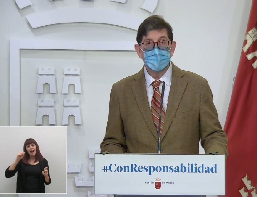 Manuel Villegas, consejero de Salud