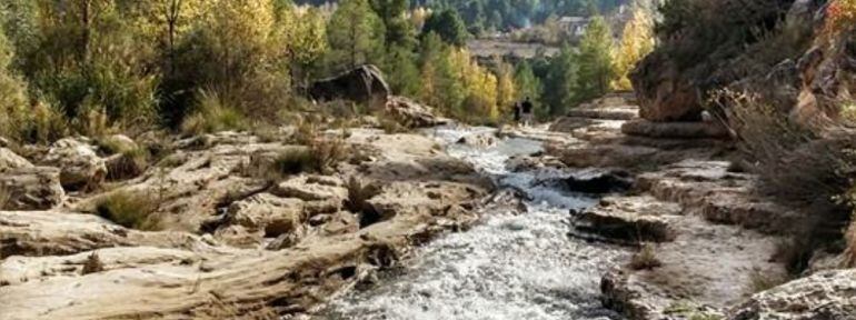 Río Cabriel a su paso por el término municipal de Enguídanos.